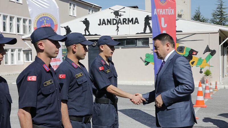 Kütahya’da Jandarma Personeline Bayram Ziyareti (3)