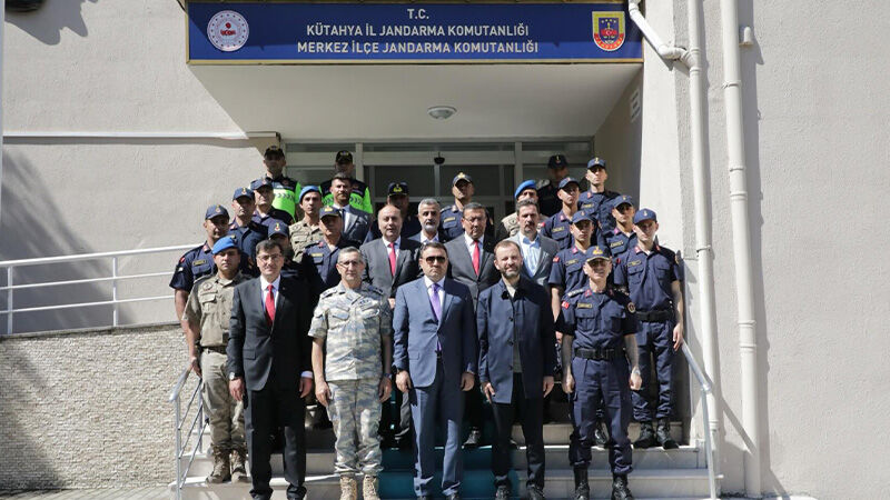 Kütahya’da Jandarma Personeline Bayram Ziyareti (4)