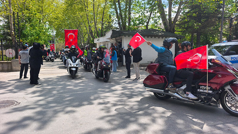 Kütahya’da Motosiklet Tutkunları 19 Mayıs Kortejinde (6)