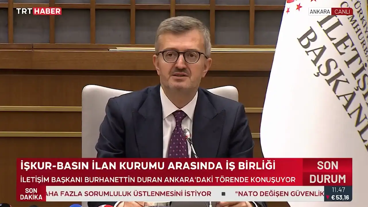 Basın İlan İşkur Protokolüyle Gazetecilere Destek