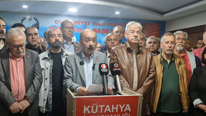 Chp’de Ihraçlar Açıklandı, Gözler Kütahya’ya Çevrildi (2)