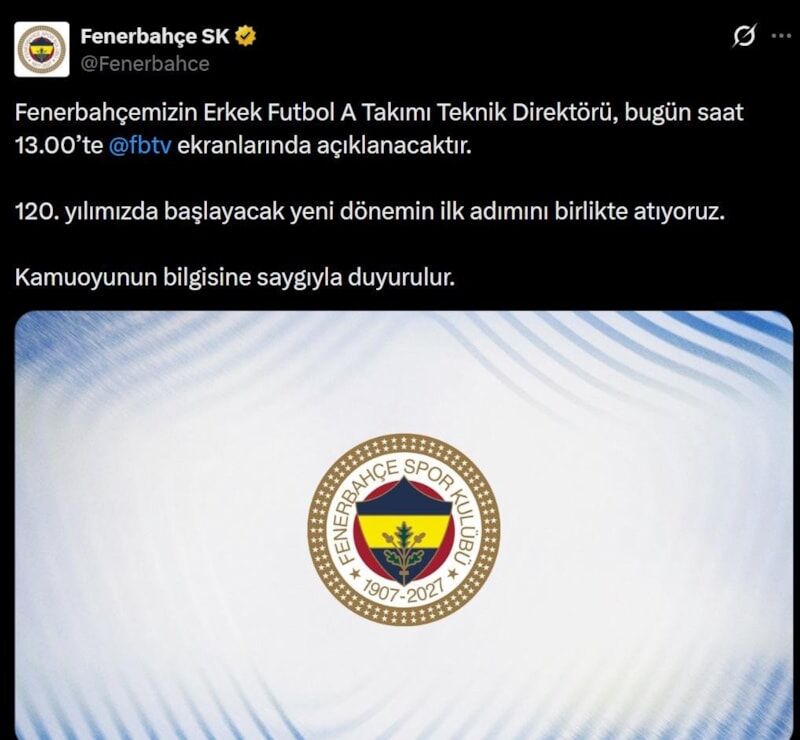 Fenerbahçe'de 4. İsmail Kartal Dönemi Başladı2