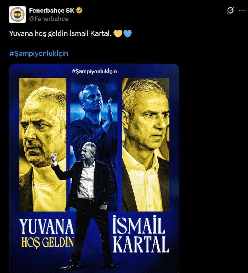 Fenerbahçe'de 4. İsmail Kartal Dönemi Başladı4