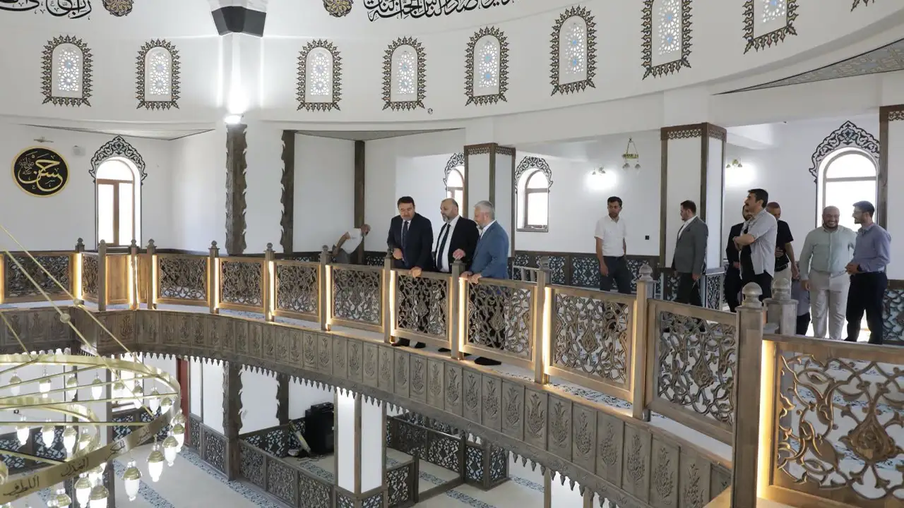 Kütahya Valisi Musa Işın, Dini İhtisas Merkezi Camii Inşaatını Inceledi1