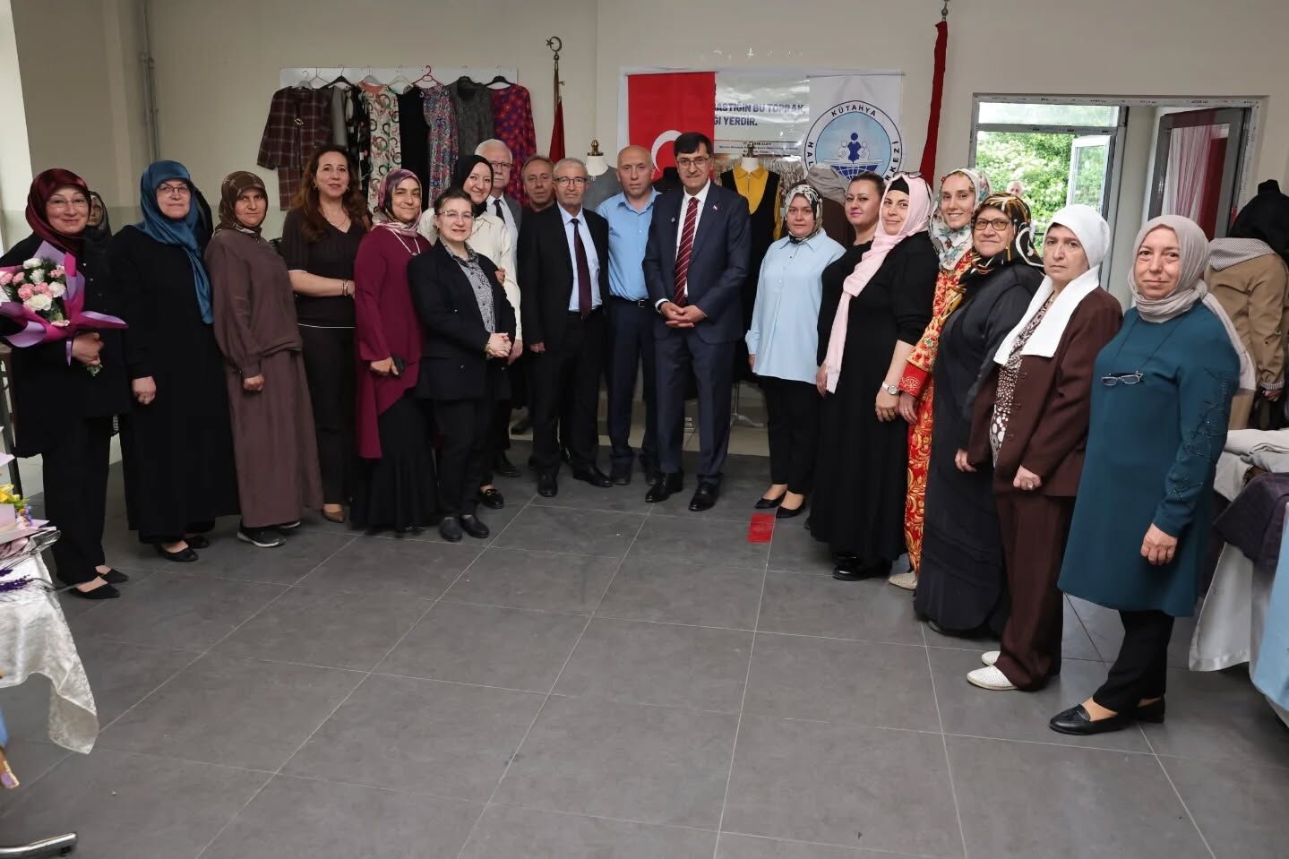 Kütahya Yıldırım Beyazıt Mahallesin'de Dikiş Sergisi Açıldı