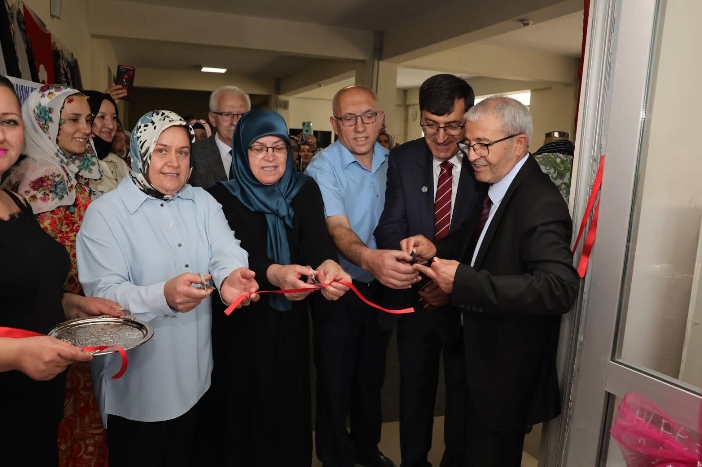 Kütahya Yıldırım Beyazıt Mahallesin'de Dikiş Sergisi Açıldı2