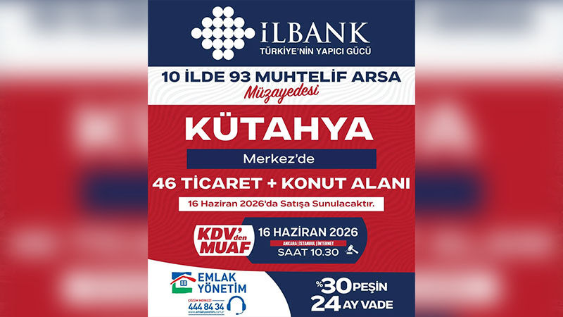 Kütahya’da 46 Konut Ve Ticaret Alanı Satılacak (3)