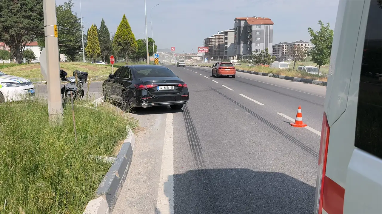 Kütahya’da Çevre Yolunda Kaza 2 Yaralı2