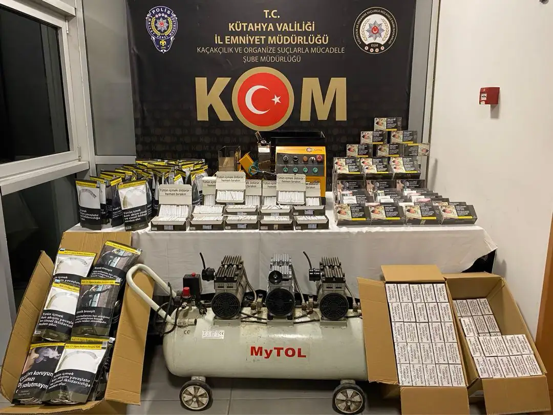 Kütahya’da Kaçakçılıklara Darbe Üstüne Darbe