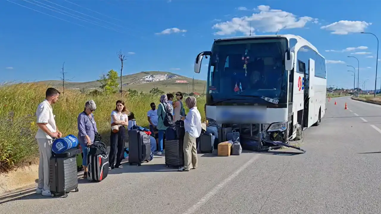 Kütahya’da Kaza Ucuz Atlatıldı, Facidan Dönüldü7
