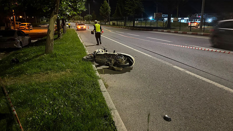 Kütahya’da Motosiklet Sürücüsü Genç Kazada Öldü (2)