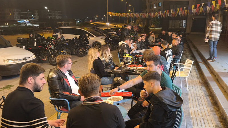 Kütahya’da Motosiklet Tutkunları Çavdarhisar Gezisini Konuştu (4)