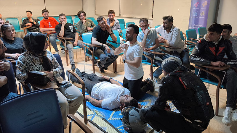 Kütahya’da Motosiklet Tutkunlarına Ilk Yardım Eğitimi (3)