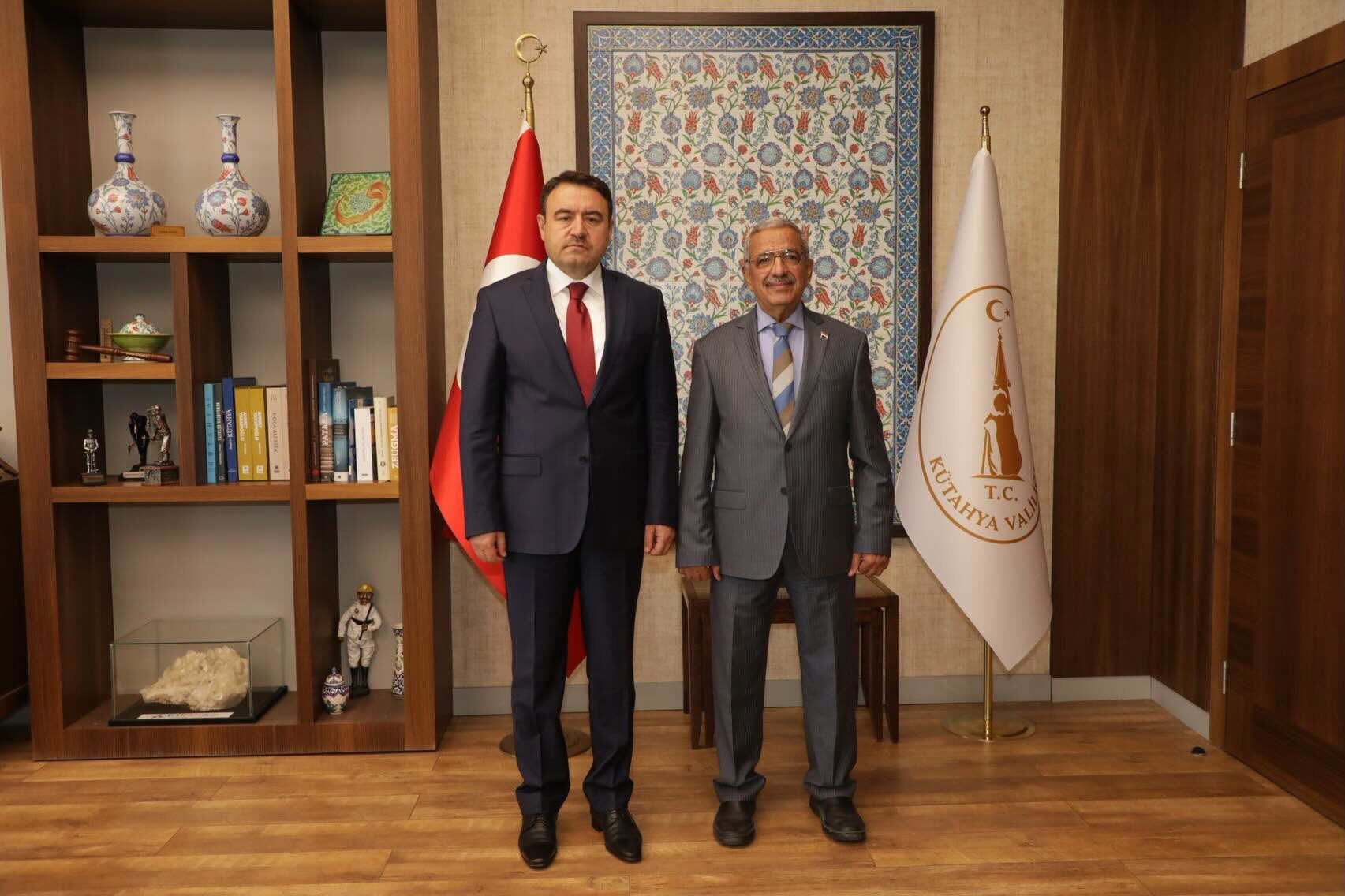 Kütahya'da Yemen Heyeti Valilik Makamına Kabul Edildi2