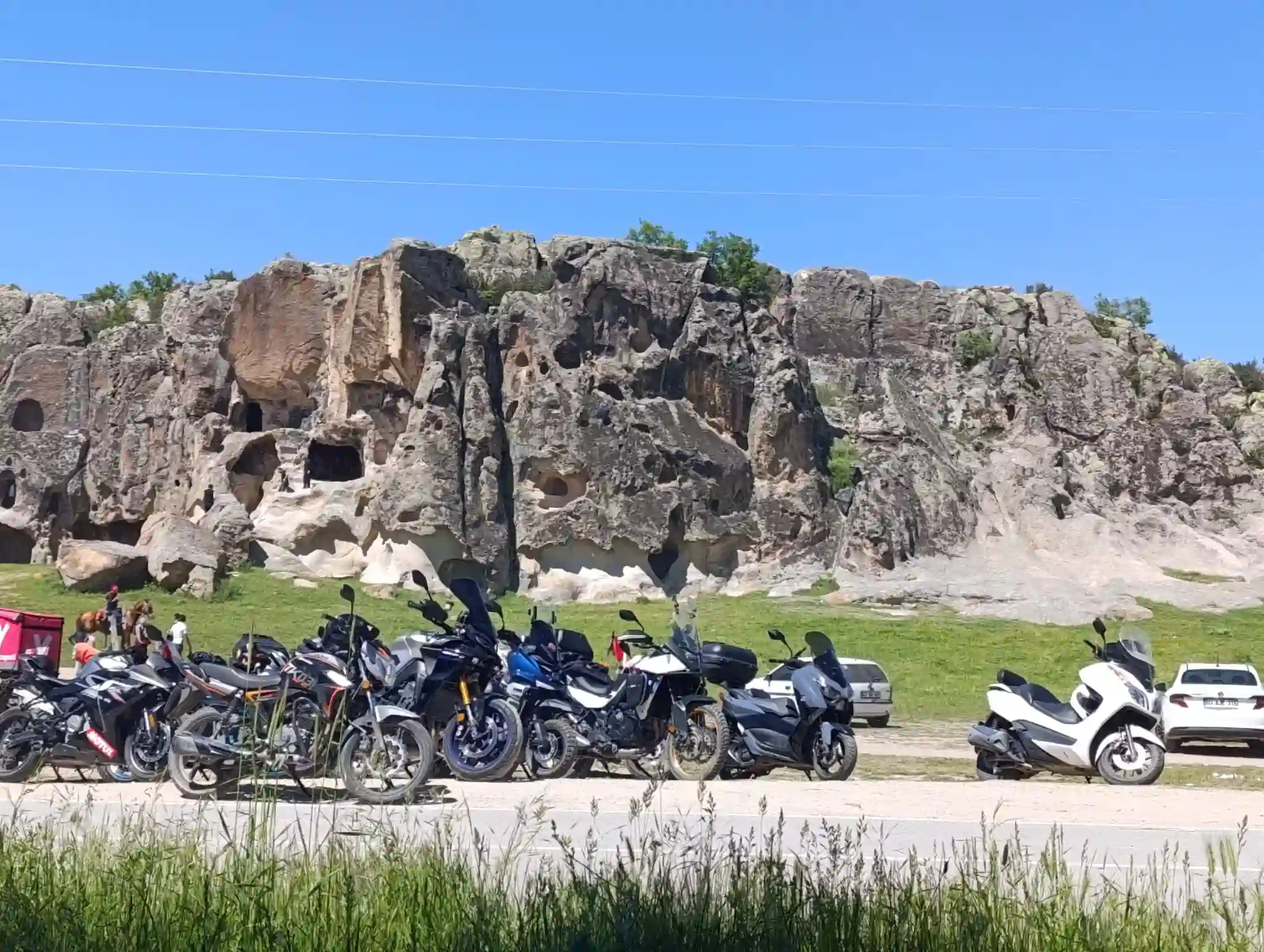 Kütahyalı Motosiklet Tutkunlarından Ayazini Turu