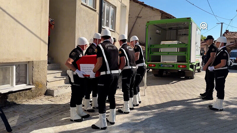 Kütahyalı Polis Memuru, Son Yolculuğuna Uğurlandı (4)