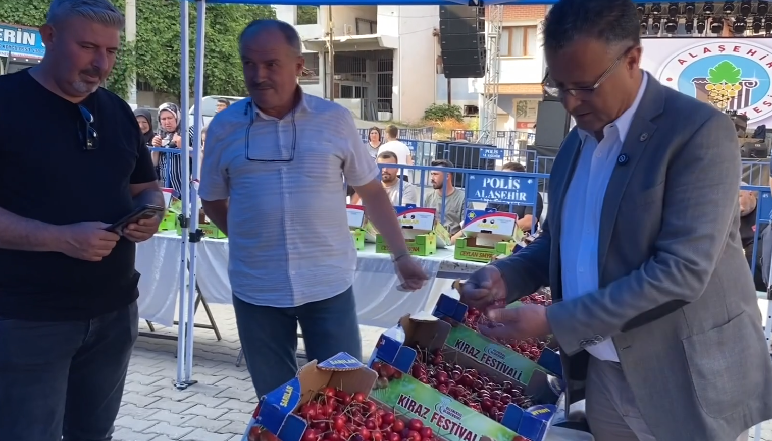Manisa Alaşehir’in “En Iyi Kirazı” Belli Oldu 1