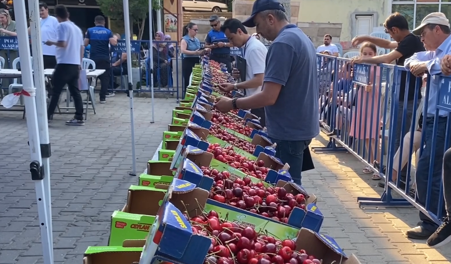 Manisa Alaşehir’in “En Iyi Kirazı” Belli Oldu 2