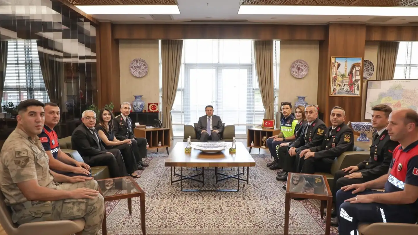 Musa Işın, Jandarma Personelini Makamında Ağırladı 1