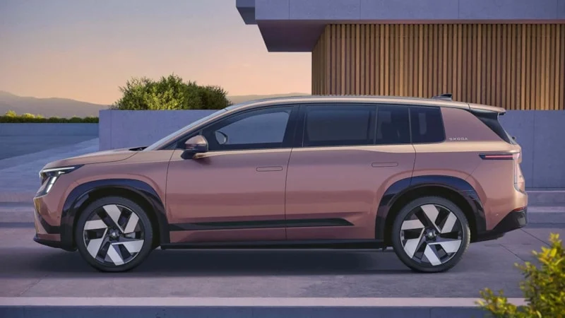 Skoda'nın En Büyük Elektrikli Suv'u Tanıtıldı1