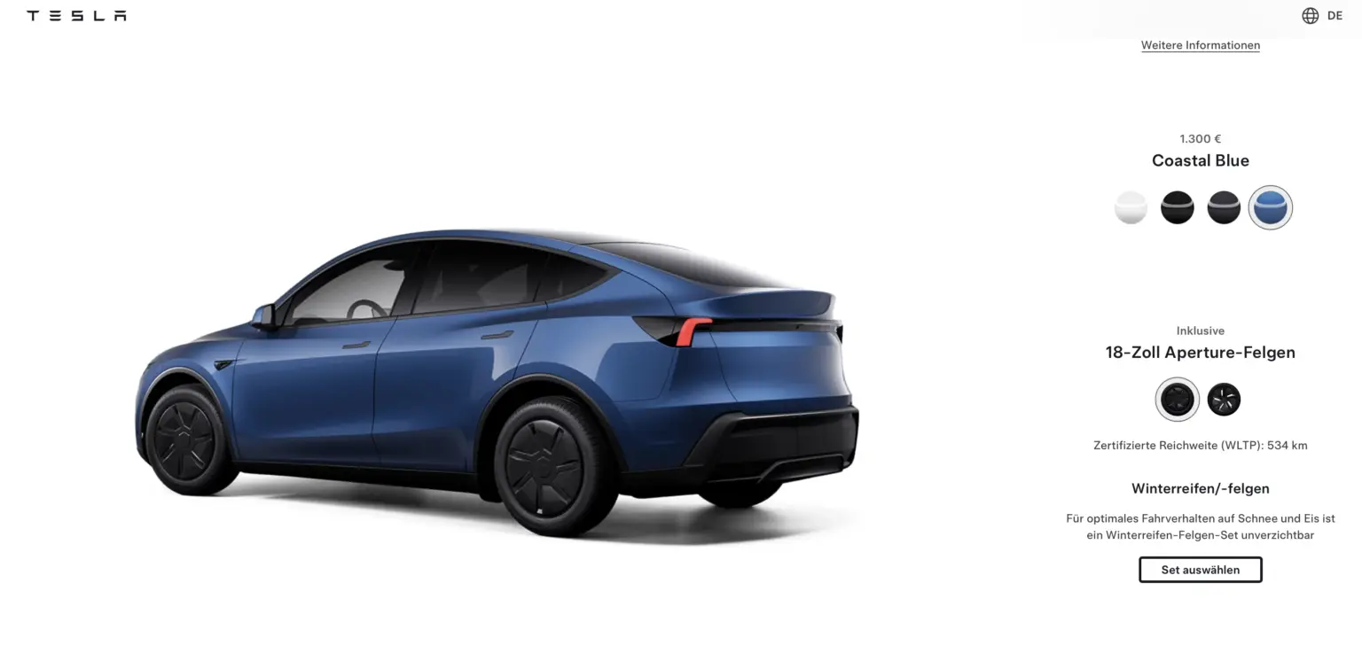 Tesla Model Y’ye Yeni Renk Seçeneği Geldi 2