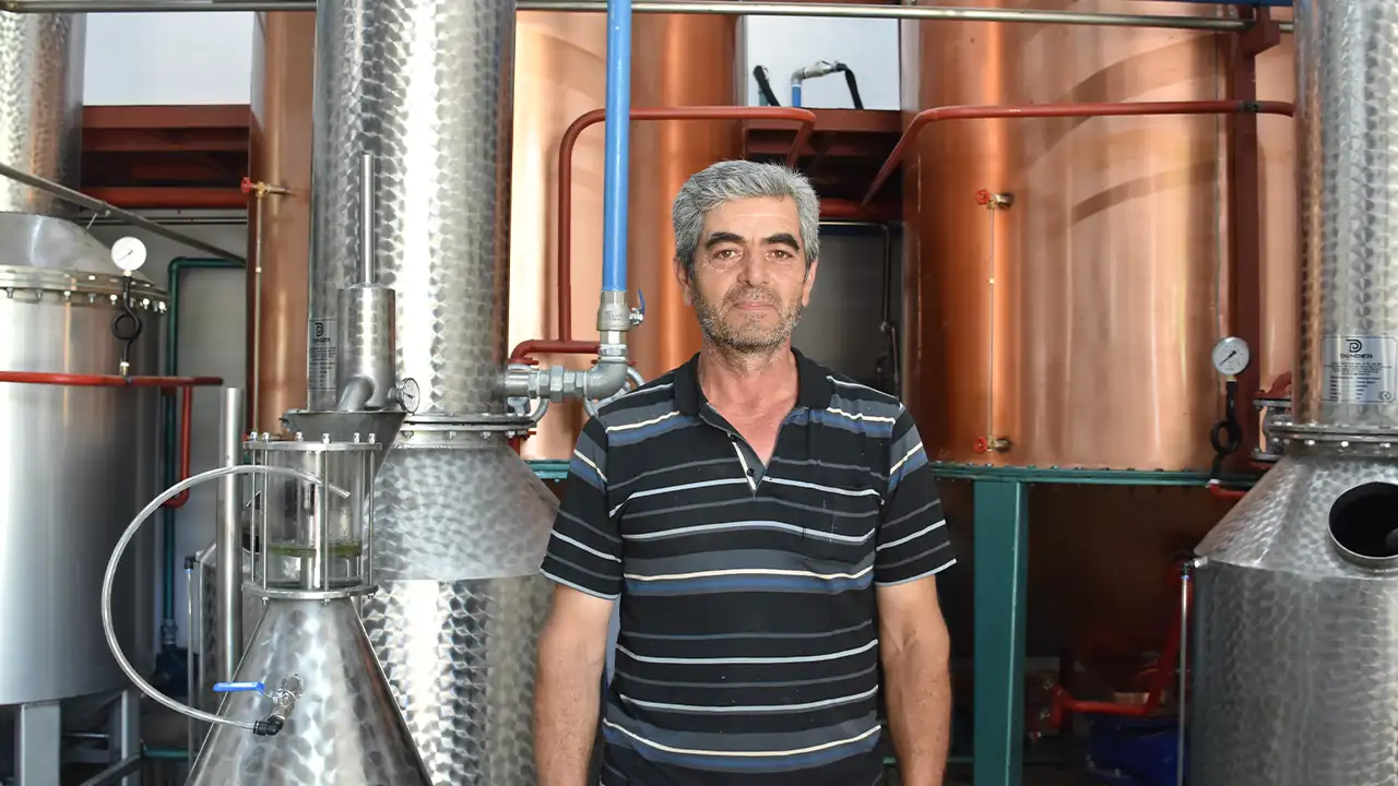 Tkdk Desteğiyle Köyüne Gül Yağı Tesisi Kurdu 4