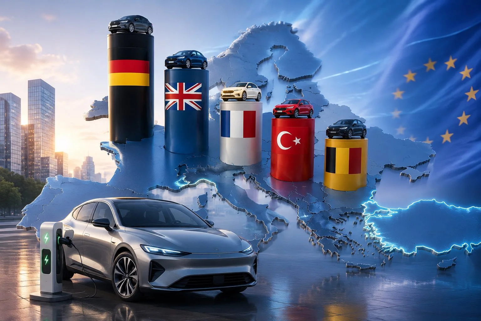 Türkiye Elektrikli Otomobil Pazarında Avrupa’da Ilk 4’E Girdi 1