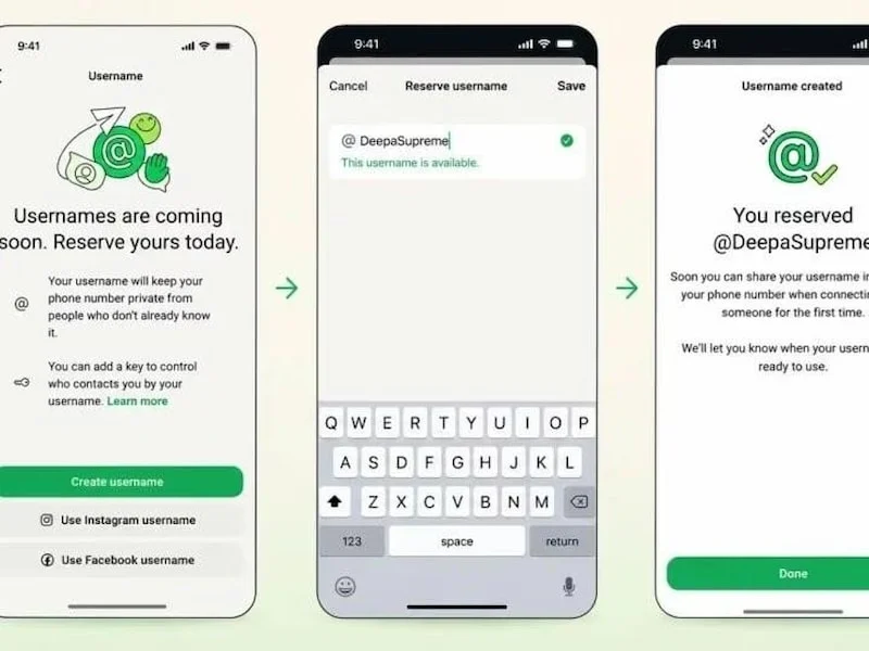 Whatsapp'ta Kullanıcı Adı Dönemi Resmen Başladı