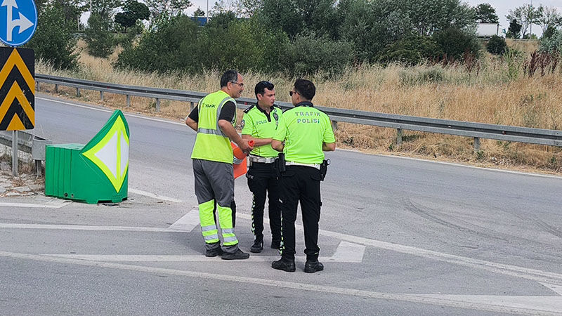 Dev Rüzgar Gülü Gövdeleri Kütahya'dan Böyle Geçti (3)