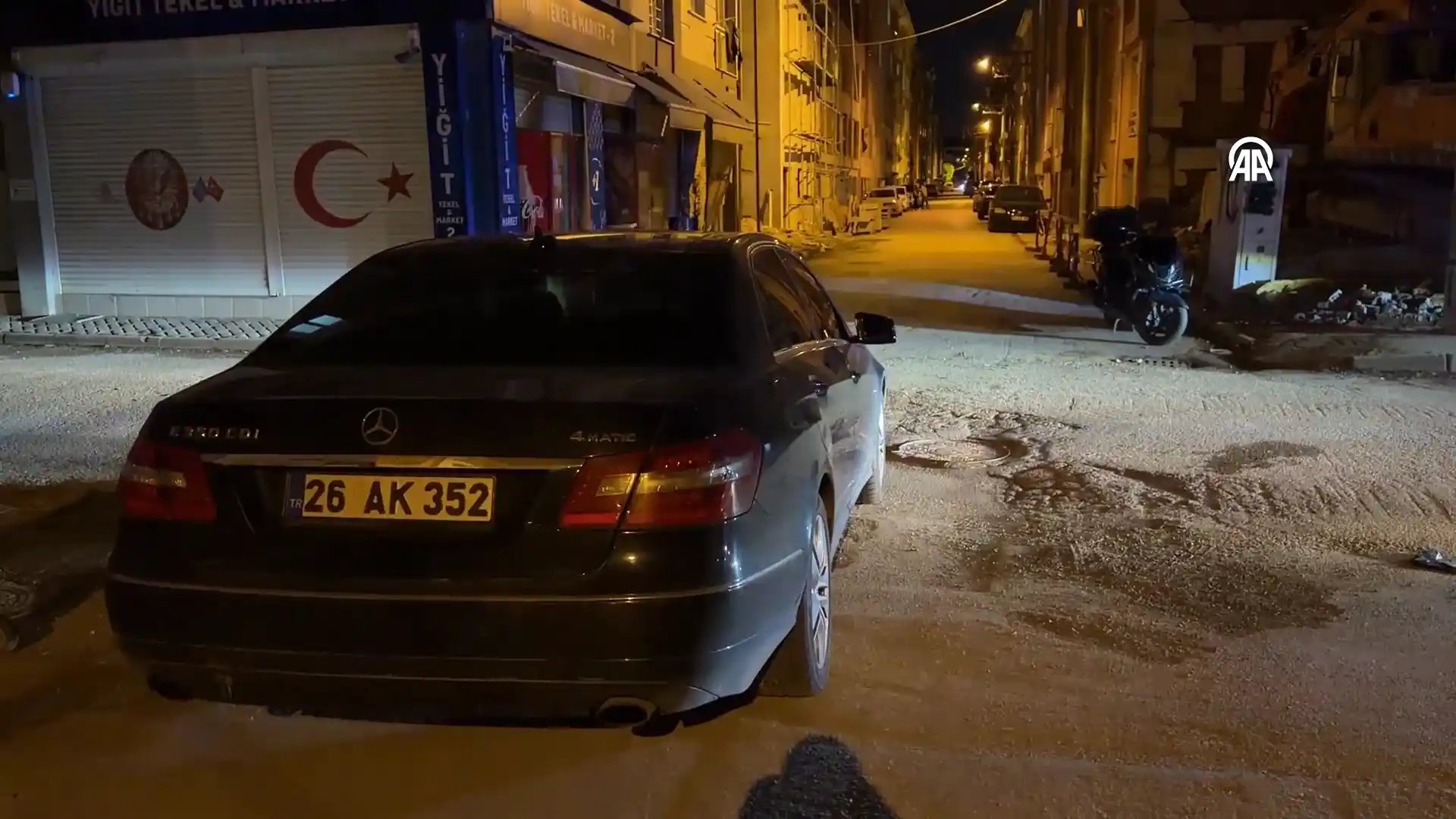 Eskişehir'de Otomobil Ile Motosiklet Çarpıştı 1 Yaralı (2)