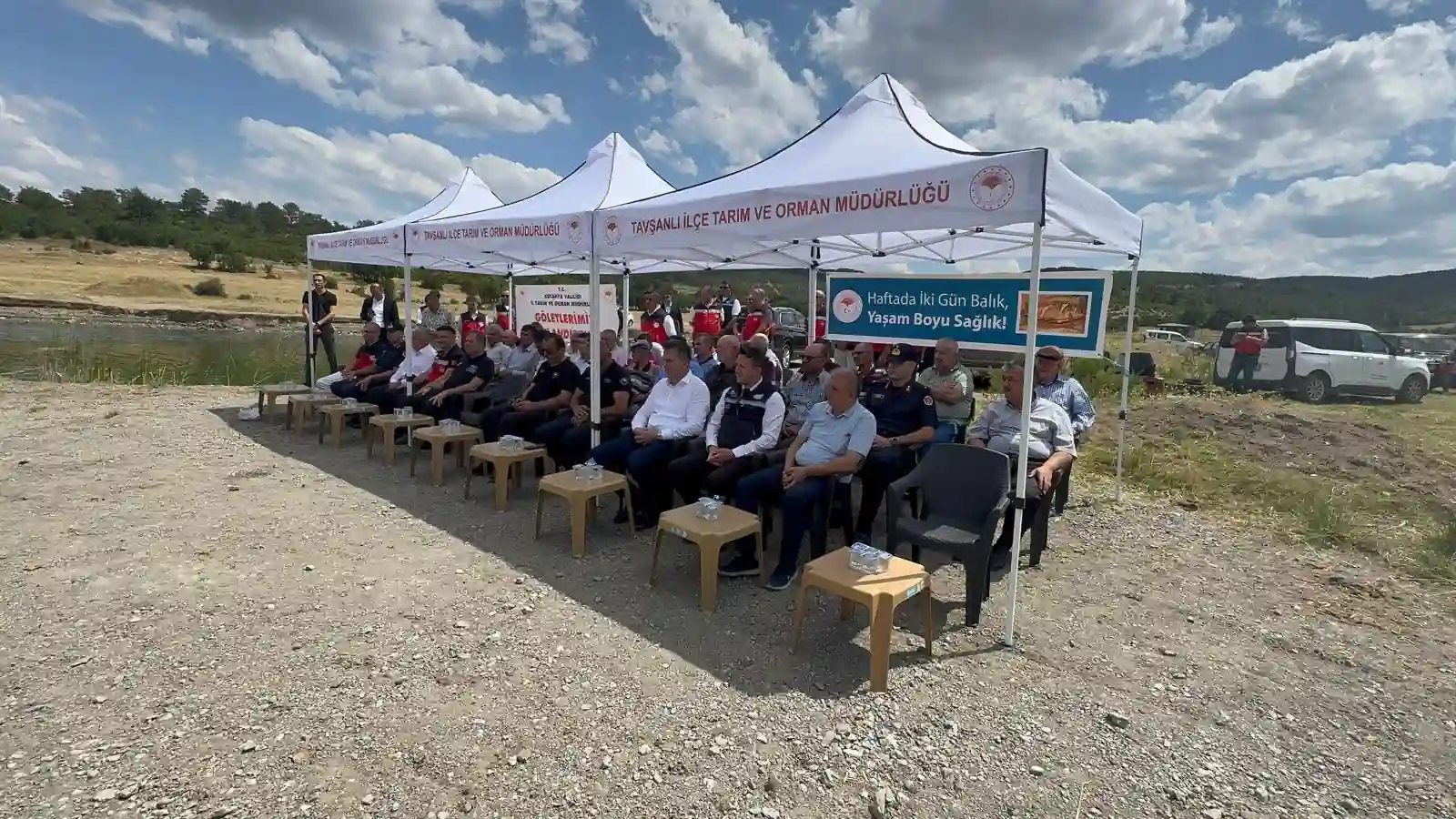 Kütahya Tavşanlı'da Göletlere 123 Bin Balık Bırakıldı2