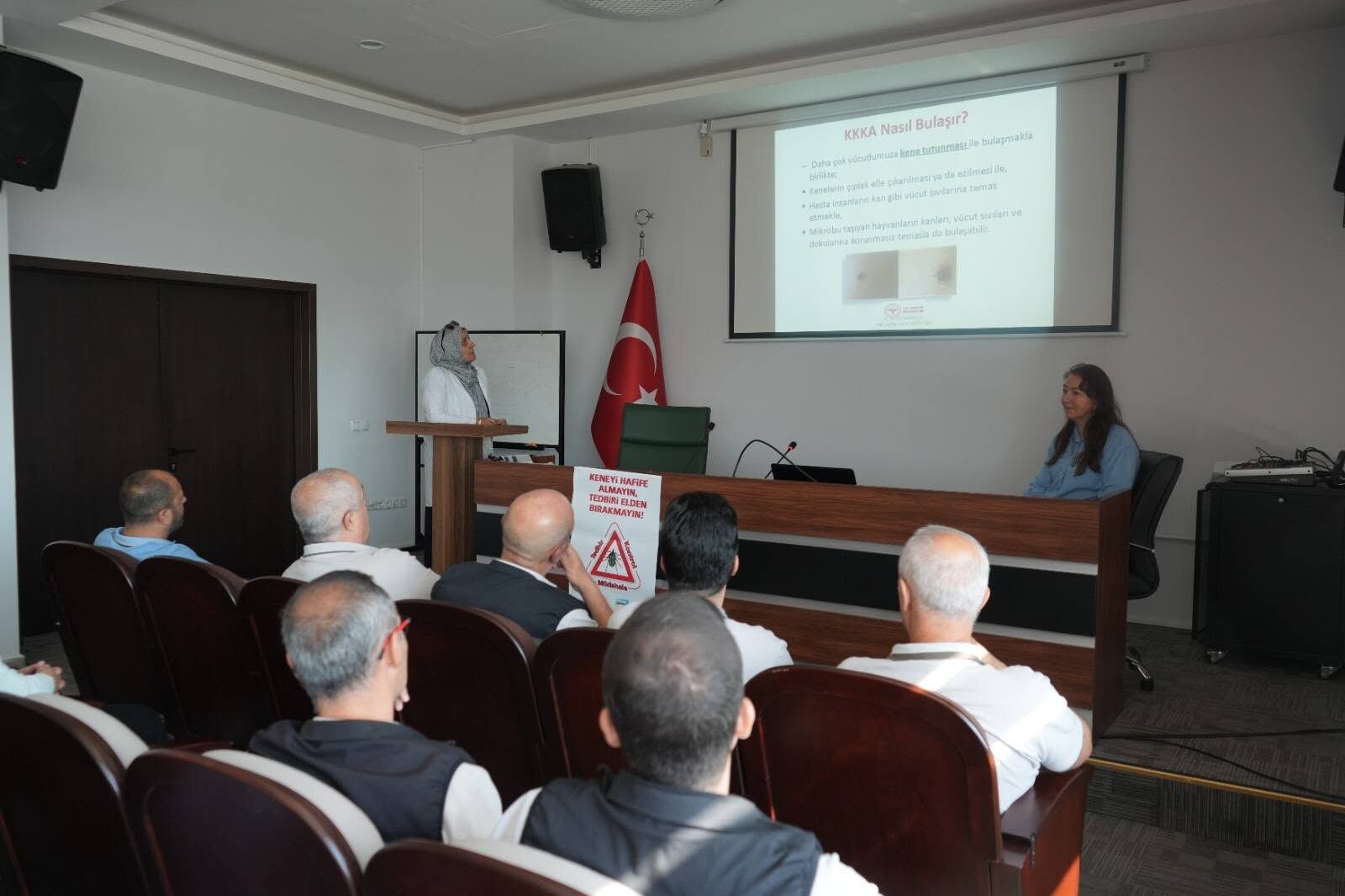 Kütahya’da Kene Vakalarına Karşı Eğitim Verildi (2)