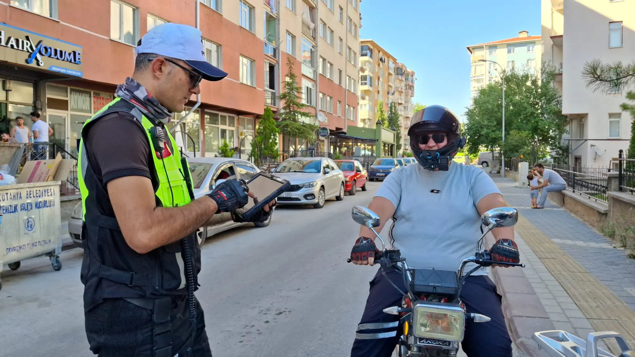 Kütahya’da Şahin Ekipleri Tarafından Motosiklet Denetimi Yapıldı (5)