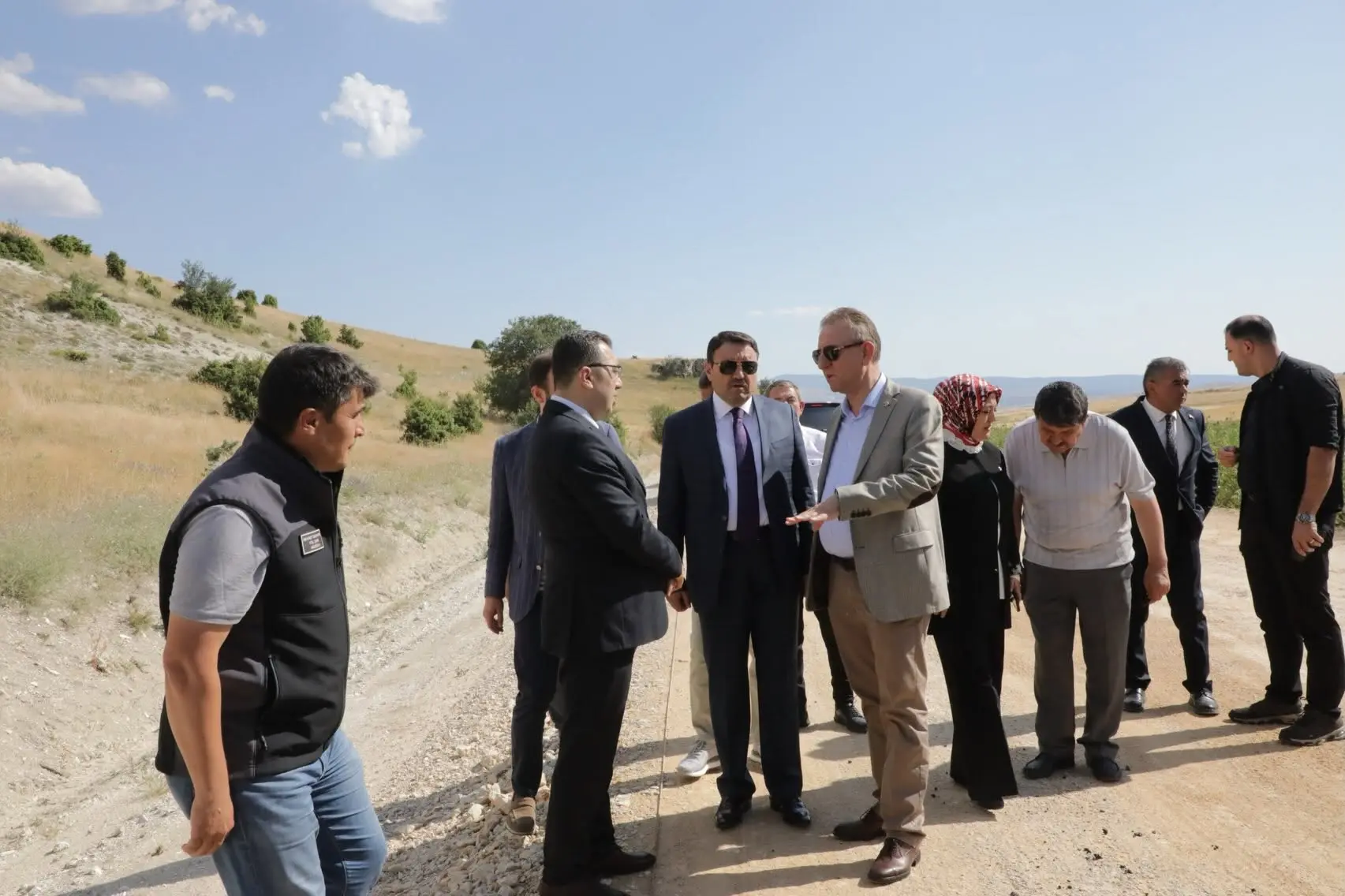 Kütahya'da Üç Köyü Birleştirecek Yol Yerinde Incelendi (3)