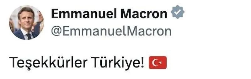 Macron'dan Türkiye'ye Yangın Uçağı Teşekkürü1