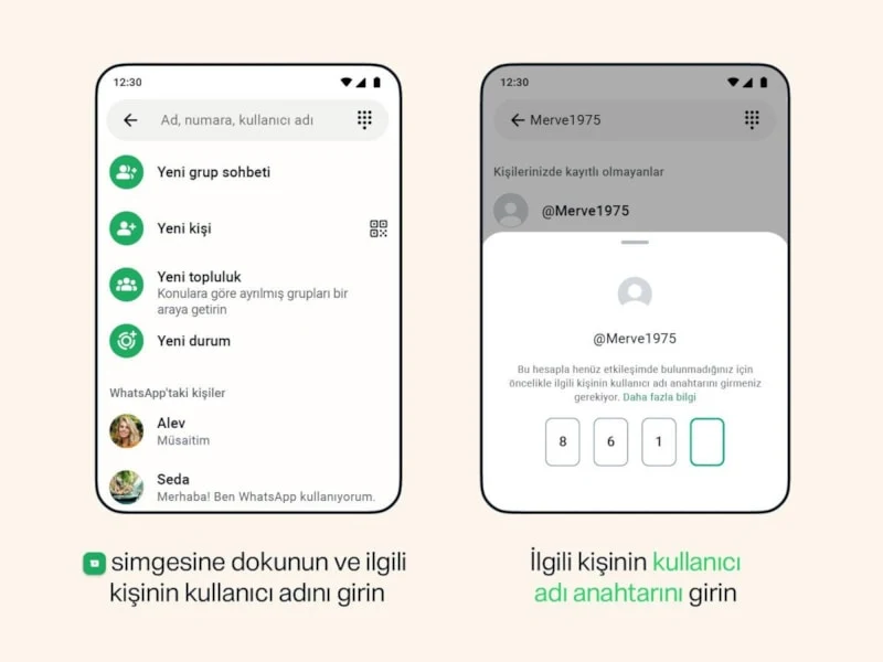 Whatsapp’ta Kullanıcı Adı Dönemi Resmen Başlıyor