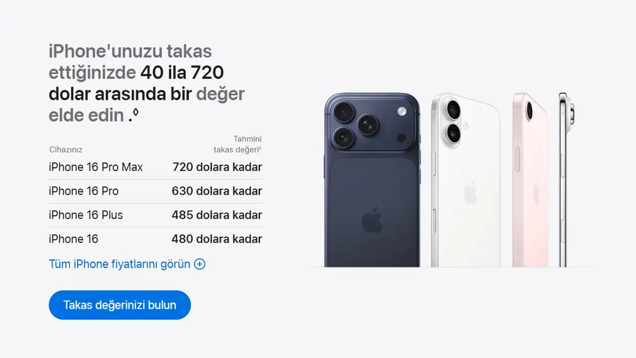 Apple'dan Eski Iphone Sahiplerine Takas Fırsatı