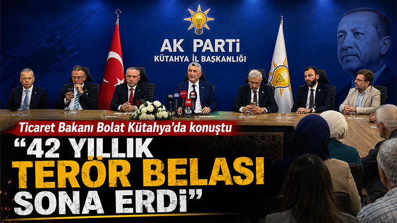 Bakan Bolat, Kütahya’da AK Parti’de konuştu