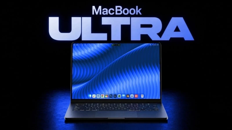 Dokunmatik Ekranlı Ilk Apple Bilgisayarı Macbook Ultra (1)