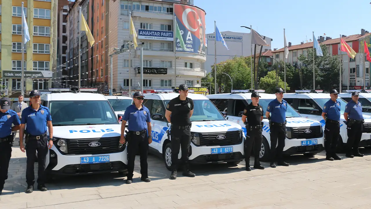 Kütahya Emniyeti Araç Filosu Güçlendirildi1