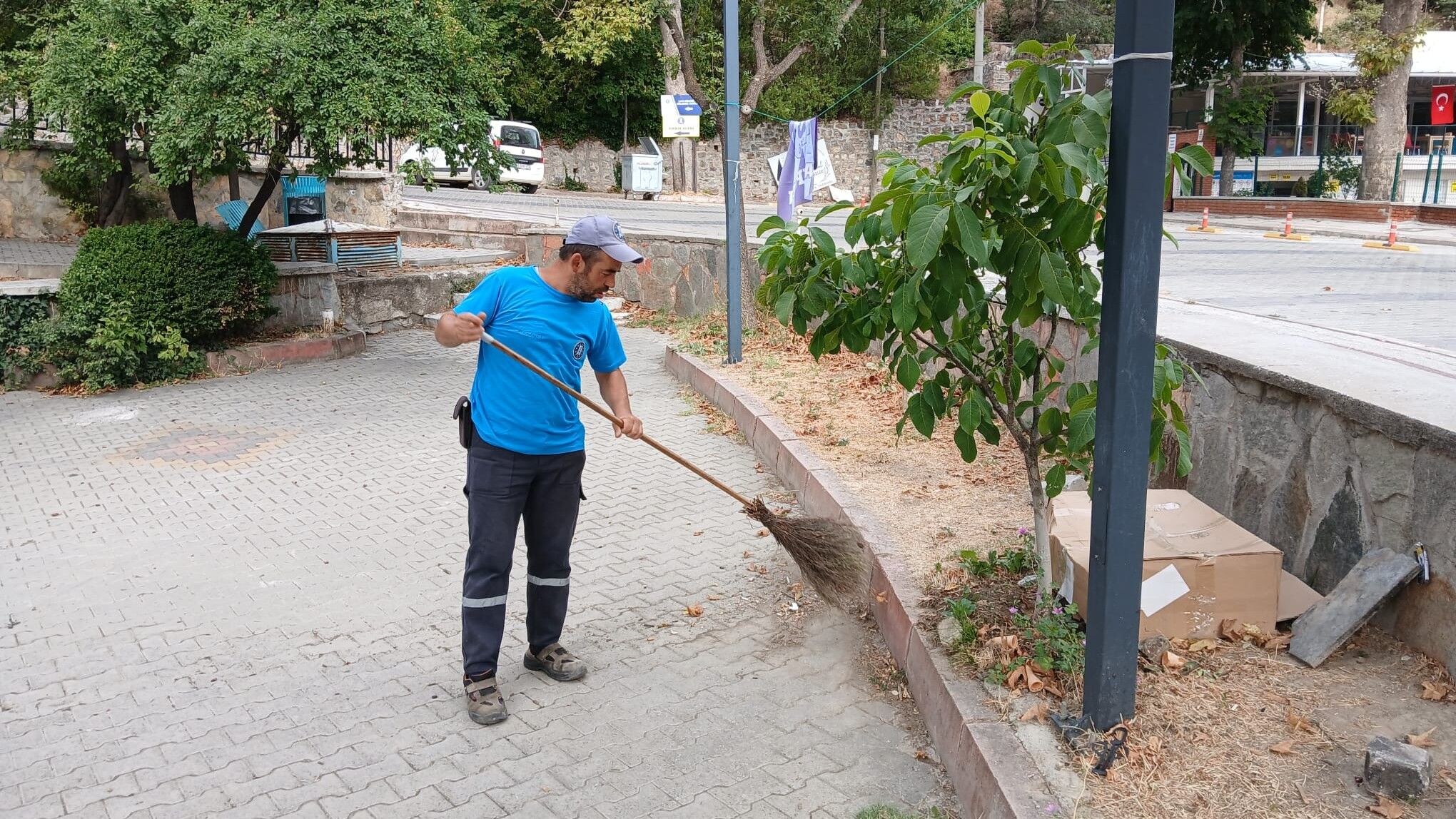 Kütahya Ilıca Kaplıcaları’nda Temizlik Çalışması Yapıldı (2)