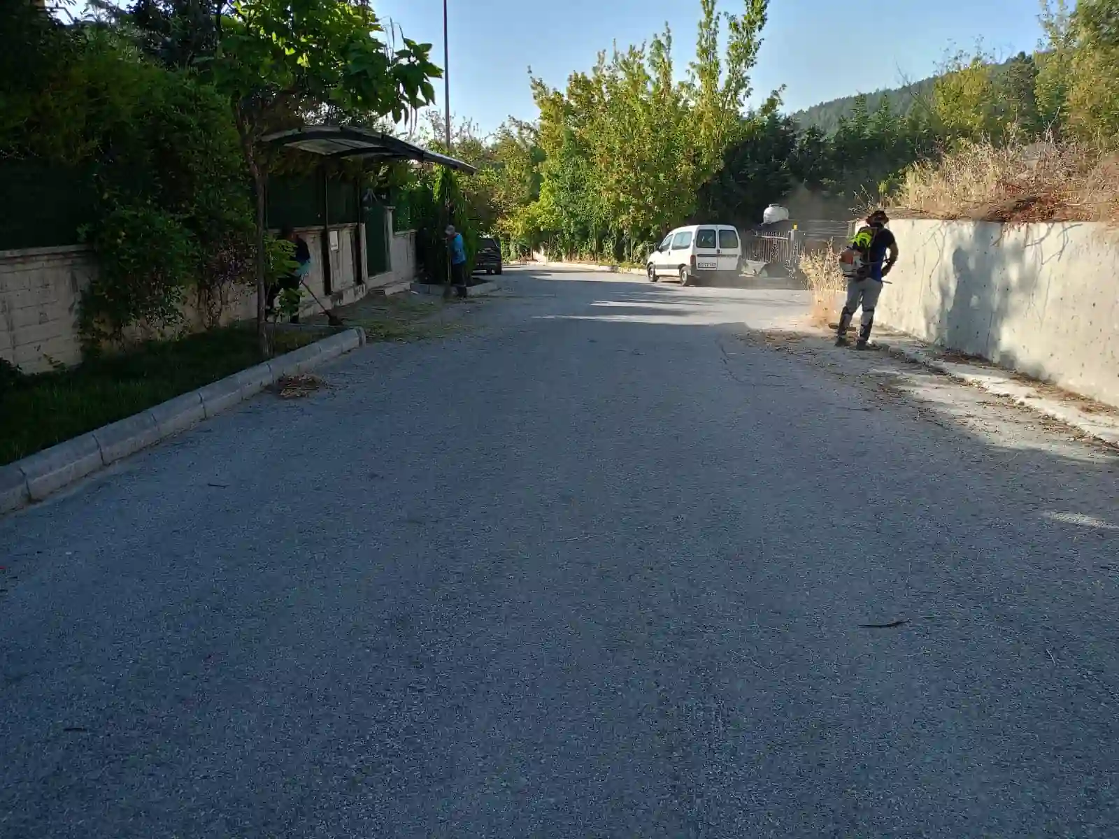 Kütahya’da 100. Yıl Mahallesi’nde Ot Temizliği 2