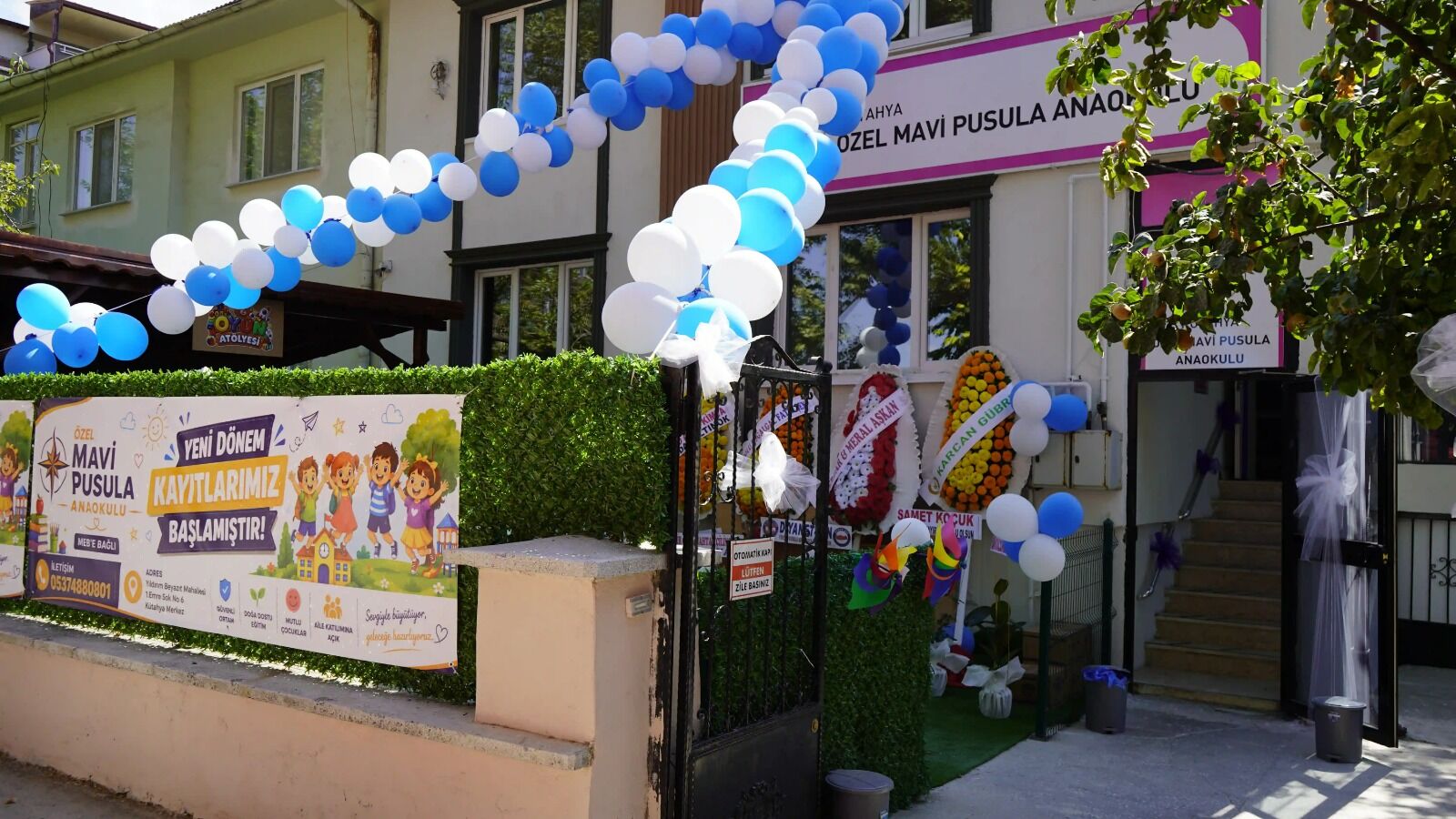 Kütahya’da Mavi Pusula Anaokulu Açıldı (1)