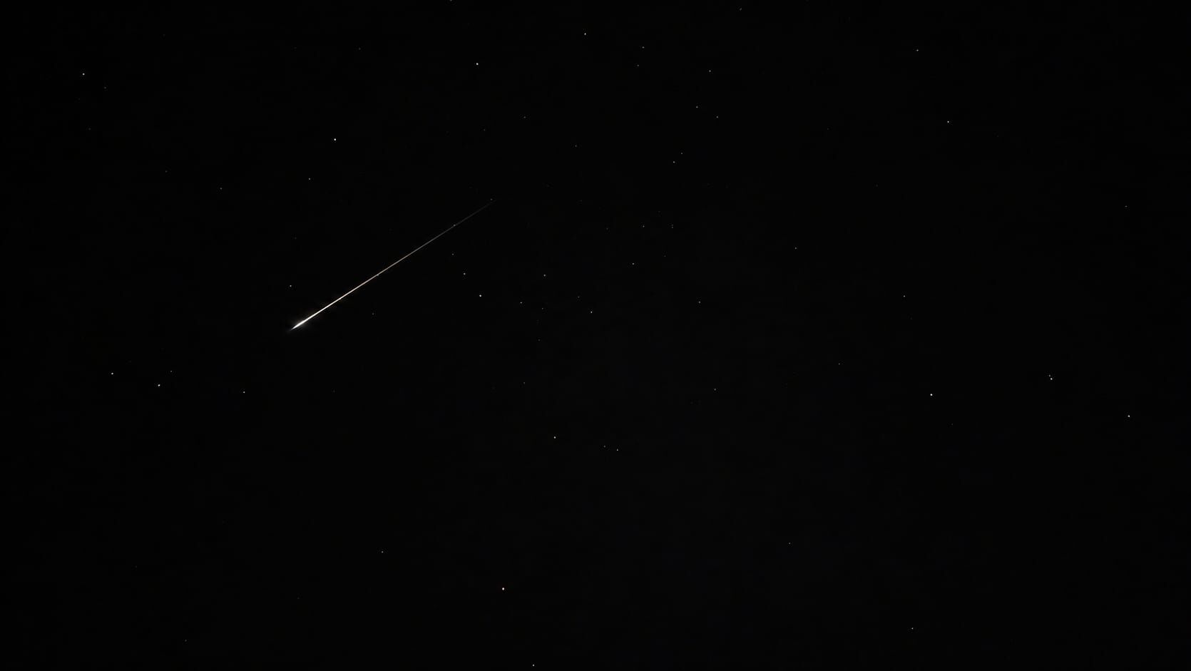 Kütahya’da Meteor Yağmuru, Görsel Şölen Oluşturdu (3)