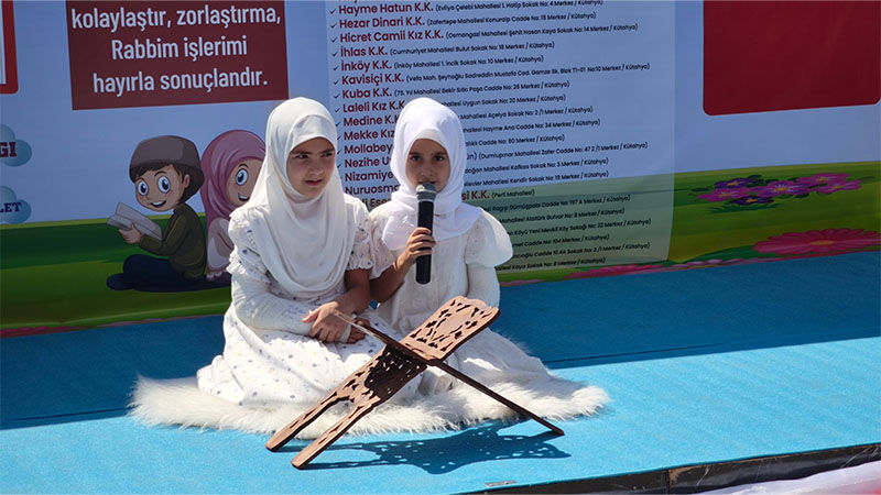 Kütahya’da Miniklerin Kur’an Kursu Bitirme Heyecanı (3)