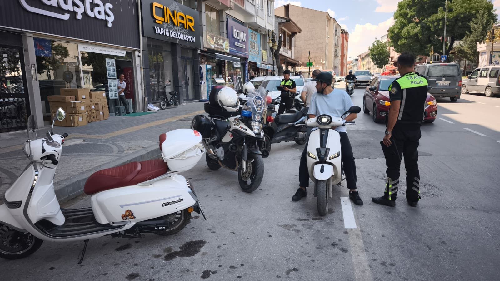 Kütahya’da Motosiklet Denetimleri Devam Ediyor (3)