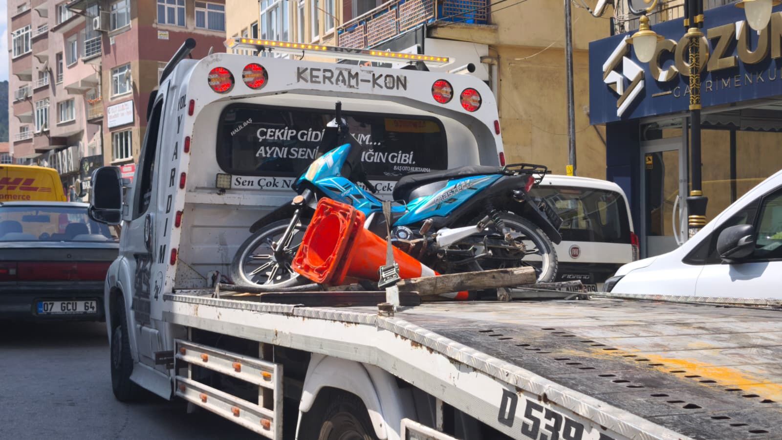 Kütahya’da Motosikletini Terkedip Yaya Kaçtı