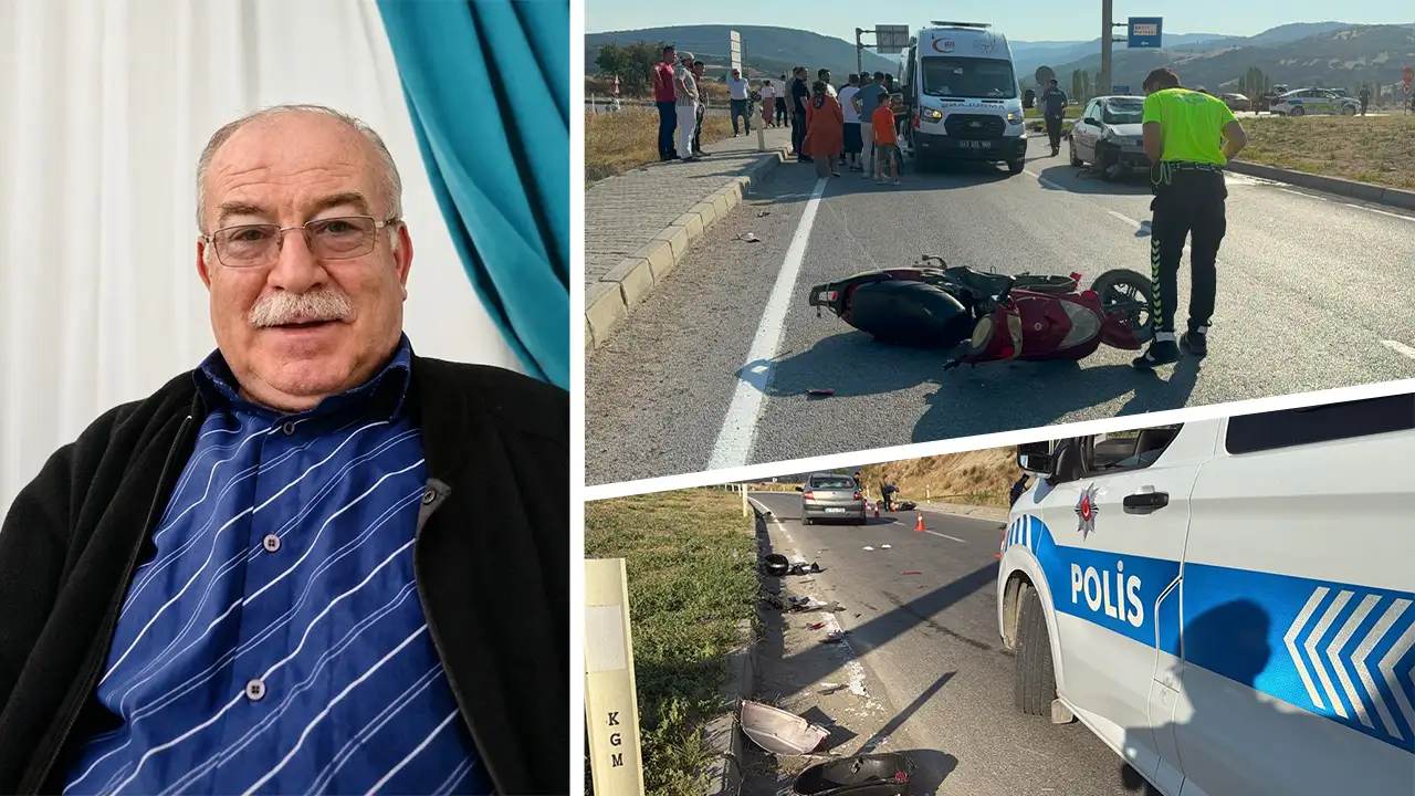 Kütahya'da otomobil elektrikli bisiklete çarptı, 1 ölü