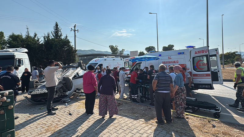 Muğla’da Tır Ile Otomobil Çarpıştı, 4 Yaralı (2)