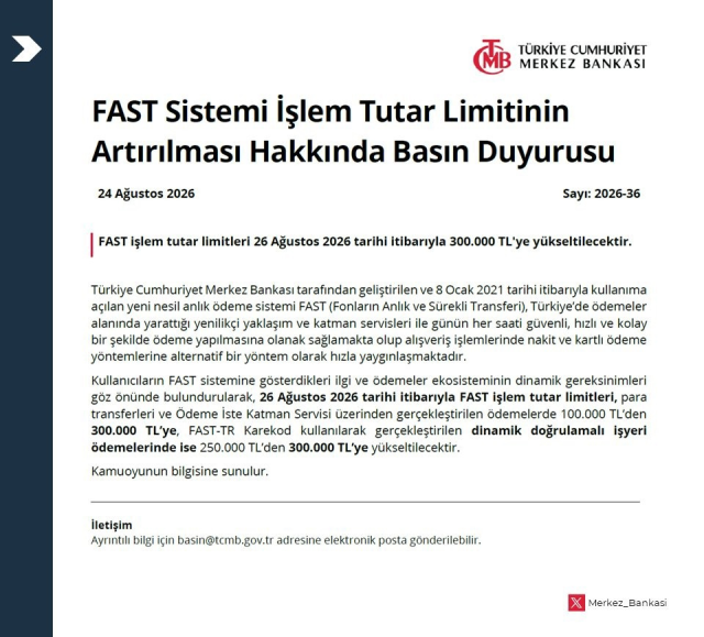 Para Transferinde Yeni Dönem 3 Katına Çıkarılıyor-1